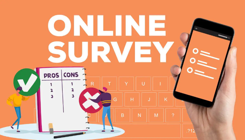 Make money from online surveys.