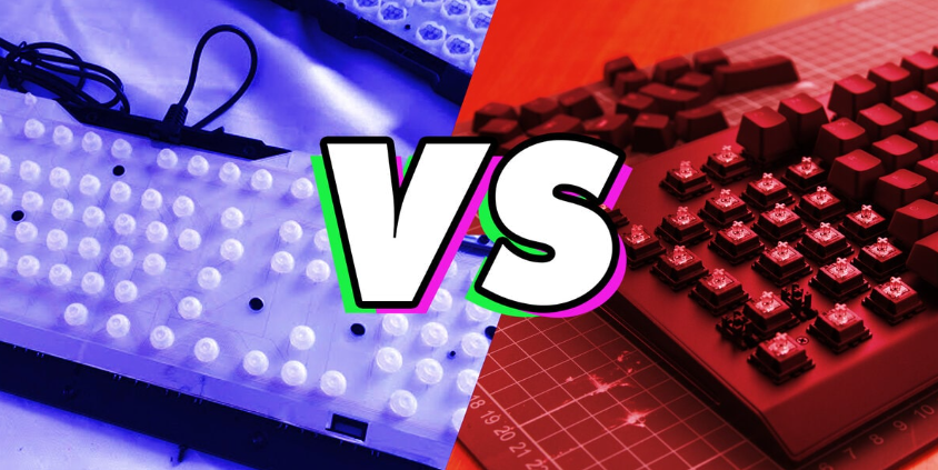 Mechanical Keyboard vs Normal Keyboard Official Image